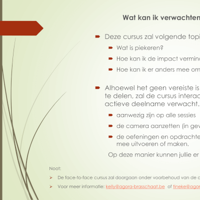 Piekercursus Piekercursus